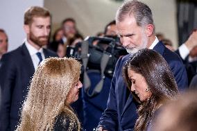 King and Queen of Spain Honor Disaster Victims - Valencia