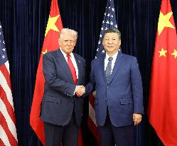 Xi Jinping Meets Trump In Busan - South Korea - Christopher