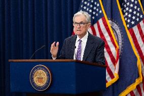 Federal Reserve Cuts Interest Rate - Washington