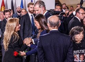 King and Queen of Spain Honor Disaster Victims - Valencia