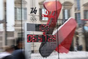 100 Days To Go Celebration For Milano 2026 - Italy