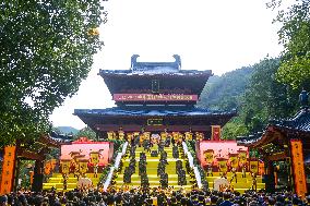 Legendary Ancestor Worship In Lishui - China