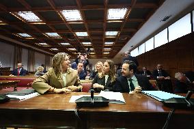 Sanchez Appears In Senate Committee On Koldo Case - Madrid