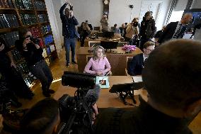 Accused Finnish MP Räsänen attends Supreme Court in her hate speech case