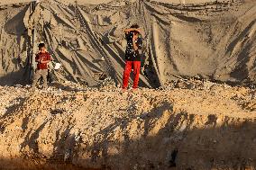 Israeli Hostage Bodies Found - Khan Yunis