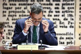 Pedro Sanchez Testifies on Koldo Case - Madrid