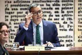 Pedro Sanchez Testifies on Koldo Case - Madrid