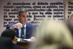 Pedro Sanchez Testifies on Koldo Case - Madrid