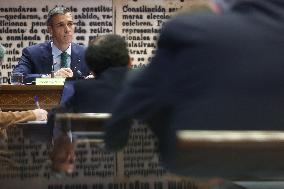 Pedro Sanchez Testifies on Koldo Case - Madrid
