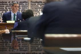 Pedro Sanchez Testifies on Koldo Case - Madrid