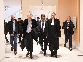 Trial of David Guiraud for Insulting Meyer Habib - Paris