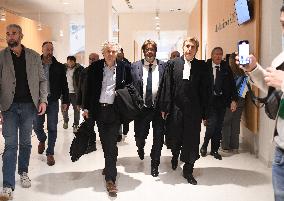 Trial of David Guiraud for Insulting Meyer Habib - Paris