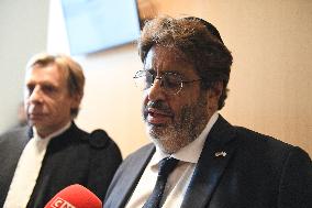 Trial of David Guiraud for Insulting Meyer Habib - Paris