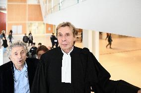 Trial of David Guiraud for Insulting Meyer Habib - Paris