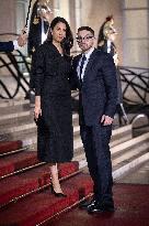 Diner at the Elysee Palace for the 8th Paris Peace Forum - Paris