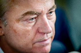 PVV party leader Geert Wilders