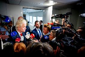 PVV party leader Geert Wilders