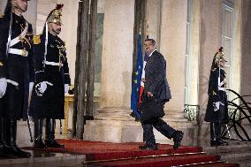 Diner at the Elysee Palace for the 8th Paris Peace Forum - Paris
