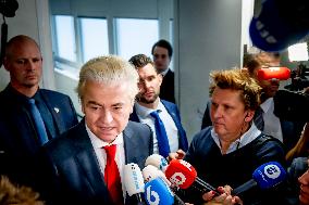 PVV party leader Geert Wilders