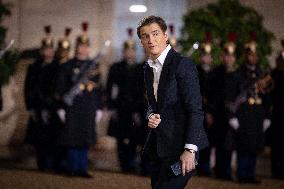 Diner at the Elysee Palace for the 8th Paris Peace Forum - Paris