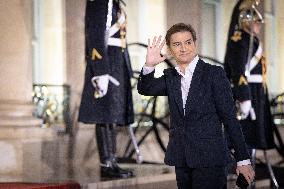 Diner at the Elysee Palace for the 8th Paris Peace Forum - Paris