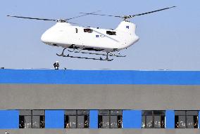Maiden Flight of An Unmanned Helicopter - Harbin