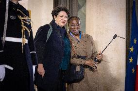 Diner at the Elysee Palace for the 8th Paris Peace Forum - Paris