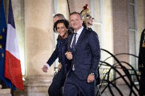 Diner at the Elysee Palace for the 8th Paris Peace Forum - Paris