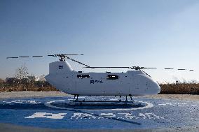 Maiden Flight of An Unmanned Helicopter - Harbin