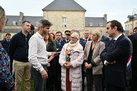 PM Sebastien Lecornu Visits the Carentan Health Centre - France