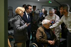 PM Sebastien Lecornu Visits the Carentan Health Centre - France