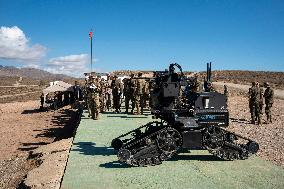 The Army Conducts Robotic Exercises - Spain