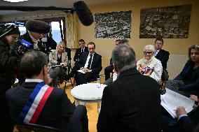 PM Sebastien Lecornu Visits the Carentan Health Centre - France