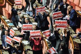 Vote on the Judiciary Reform - Rome