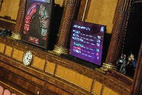 Vote on the Judiciary Reform - Rome