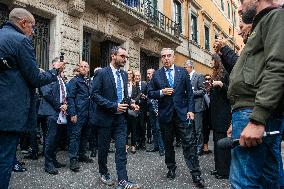 Statements by Senate Group Leaders After the Vote on Justice Reform - Rome