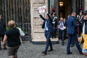 Statements by Senate Group Leaders After the Vote on Justice Reform - Rome