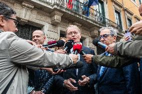 Statements by Senate Group Leaders After the Vote on Justice Reform - Rome