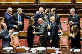 Vote on the Judiciary Reform - Rome