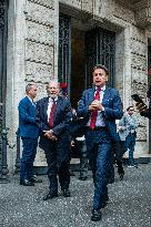 Statements by Senate Group Leaders After the Vote on Justice Reform - Rome