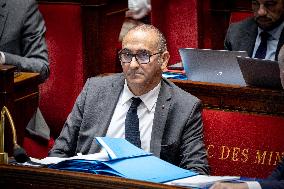 Parliamentary window of the Rassemblement National at the National Assembly - Paris AJ