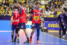 HANDBALL SWEDEN-SPAIN