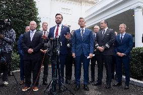 VP Vance, Secretary Duffy, Airline Executives on Government Shutdown