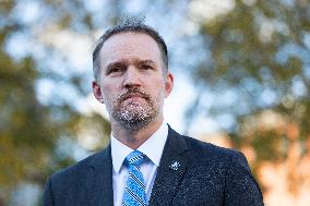 US Trade Representative Jamieson Greer Speaks to Media