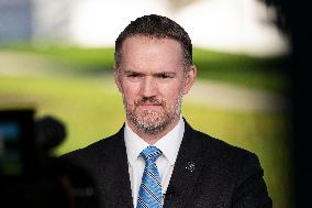 US Trade Representative Jamieson Greer Speaks to Media