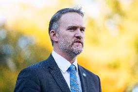 US Trade Representative Jamieson Greer Speaks to Media