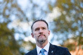 US Trade Representative Jamieson Greer Speaks to Media