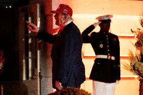 President Trump, First Lady Melania Trump Host White House Halloween Event