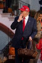 President Trump, First Lady Melania Trump Host White House Halloween Event
