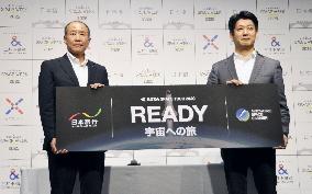 Tie-up for 1-hour Japan-U.S. travel via space